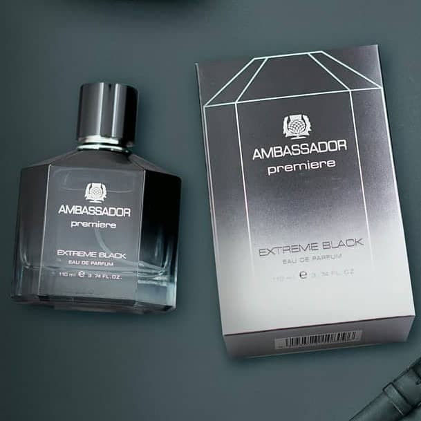 Ambassador Premiere Extreme Black EDP Parfum 110ml Pria