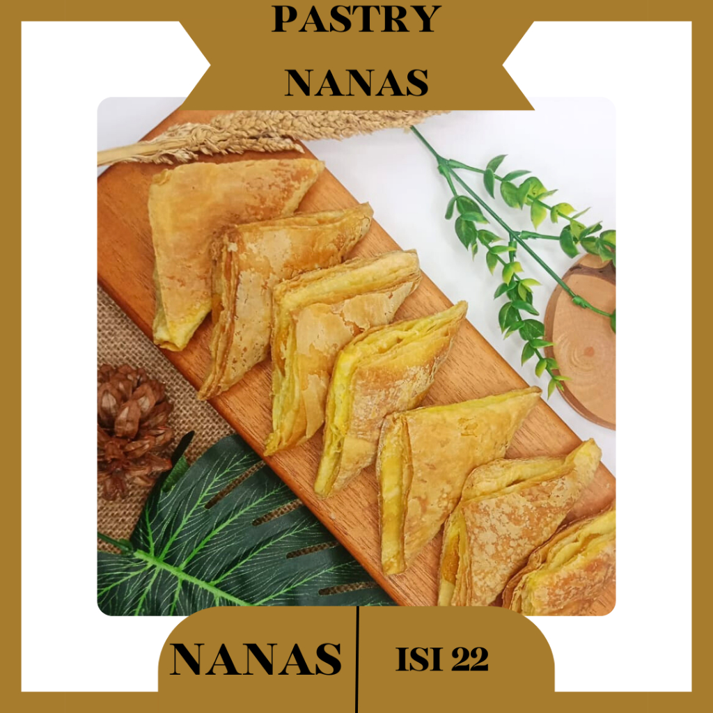 

Kue Puff Pastry Isi Selai Nanas (22Pcs)