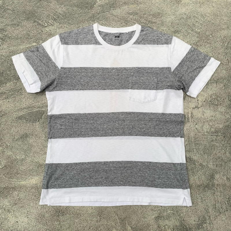 Uniqlo Pocket Stripe T Shirt