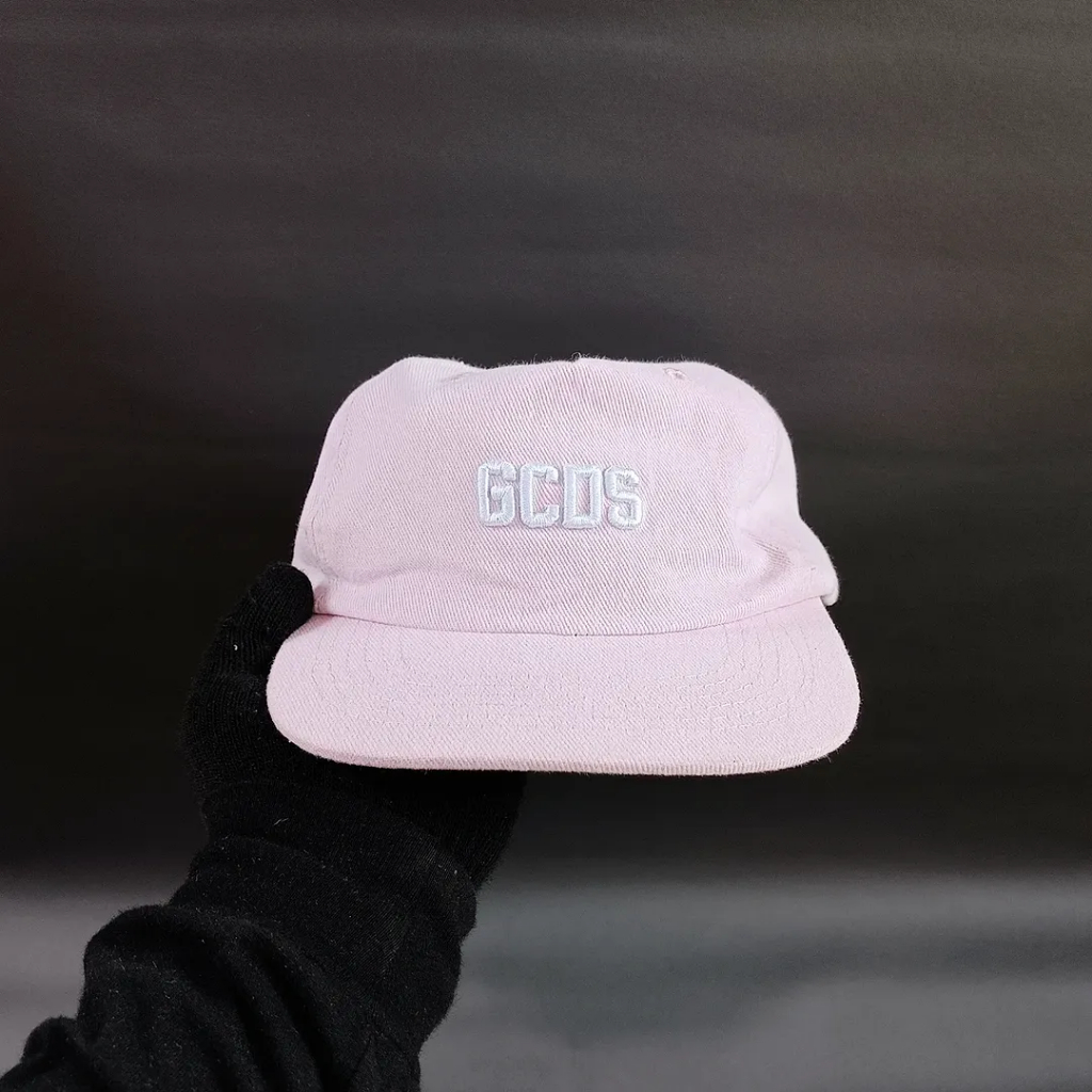 Topi Simple Cap Unisex Pria Wanita GCDS Pink
