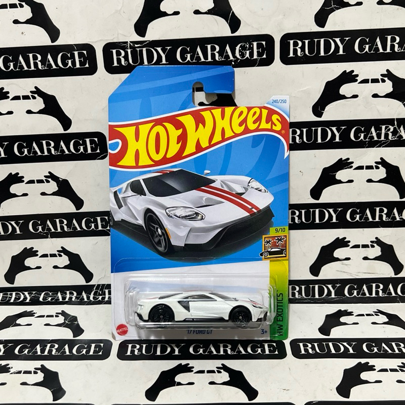 Hot Wheels 17 Ford GT Putih