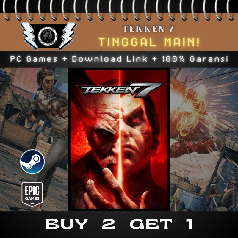 TEKKEN 7 | GAME PC | GAME LAPTOP | GAME | LINK DOWNLOAD | TEKKEN7 | TEKKEN VII | GAME TEKKEN 7 FULL 