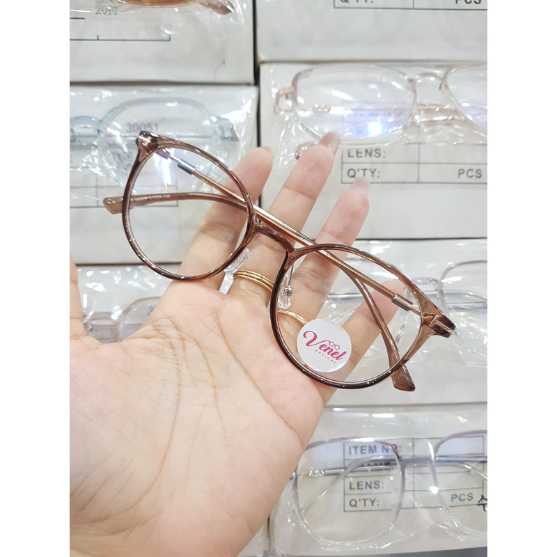 KACAMATA PLASTIK NOSEPAD HIDUNG KODE 9898 ANTI RADIASI