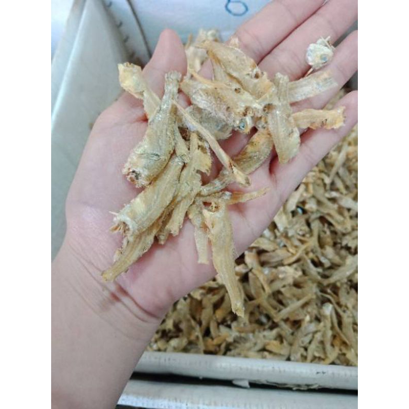 

Ikan asin kukus putih/ ikan asin putih kukus