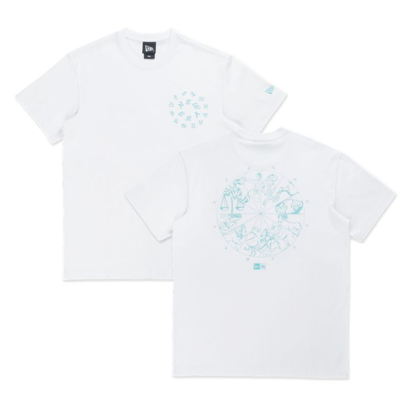 T-Shirt New Era Cap Horoscope Horizons White Original