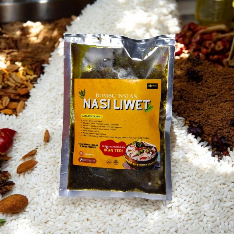 

BUMBU INSTAN NASI LIWET SACHET 60gr