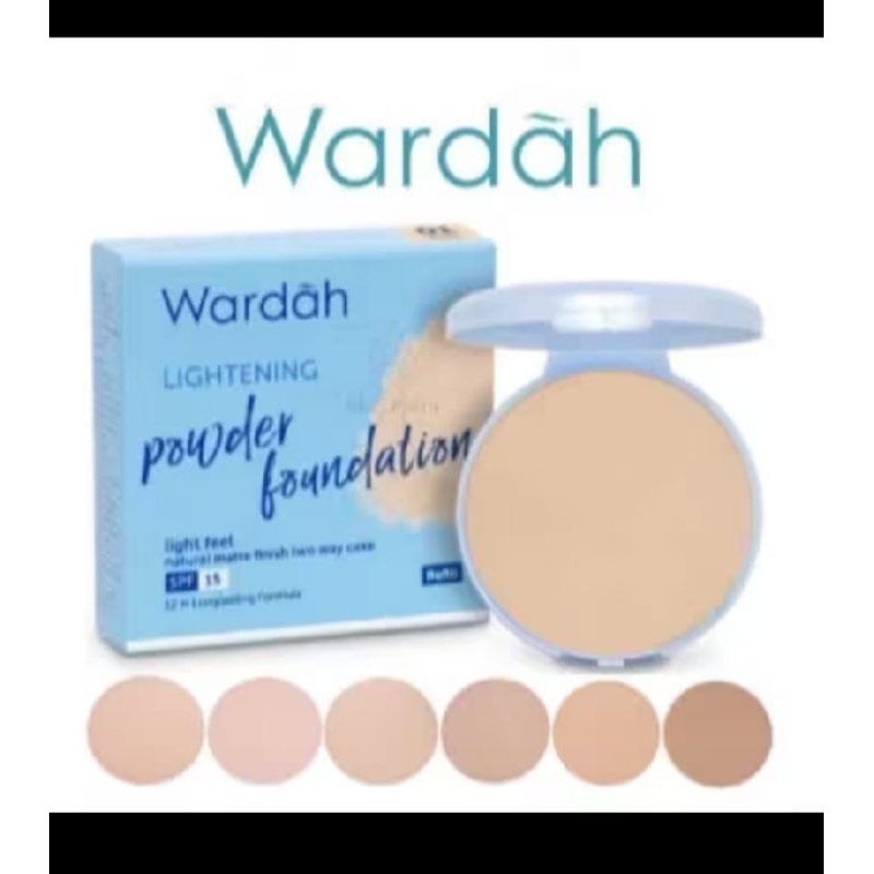 bedak padat wardah refill