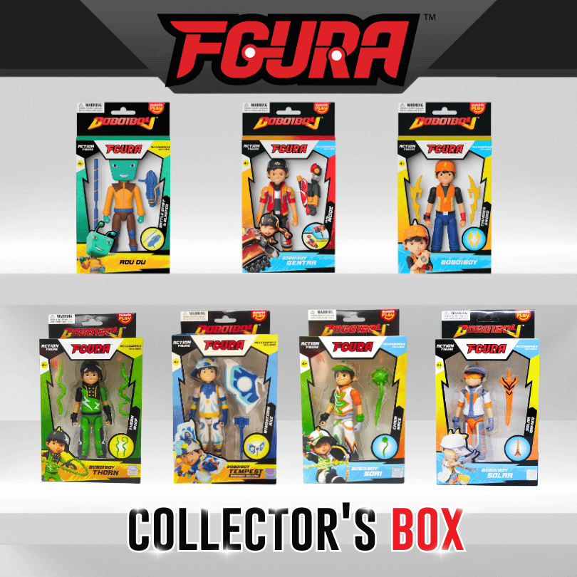 FGURA Figur BoBoiBoy Original Monsta Malaysia