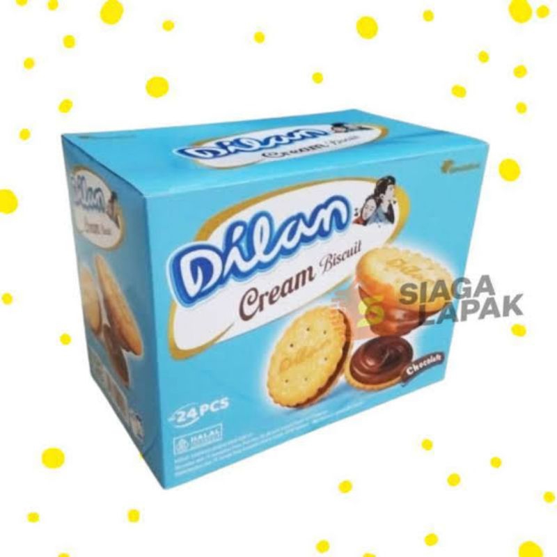 

BARU DILAN CREAM BISCUIT 1 BOX ISI 24 PCS
