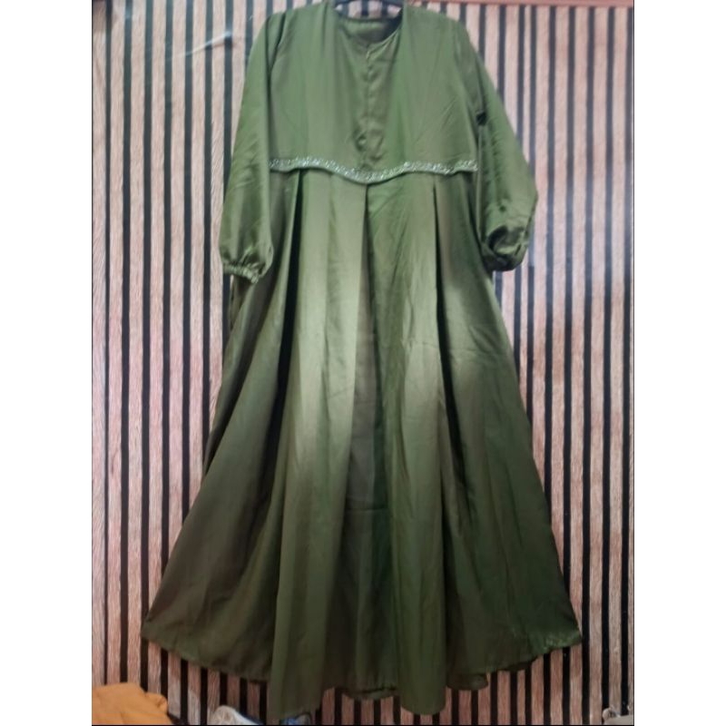 gamis dewasa toyobo premium / gamis army / gamis swaroski