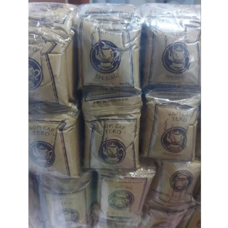 

kopi tulen tanpa gula cap teko kopi khas bogor 100%asli murni isi 30&15 saset