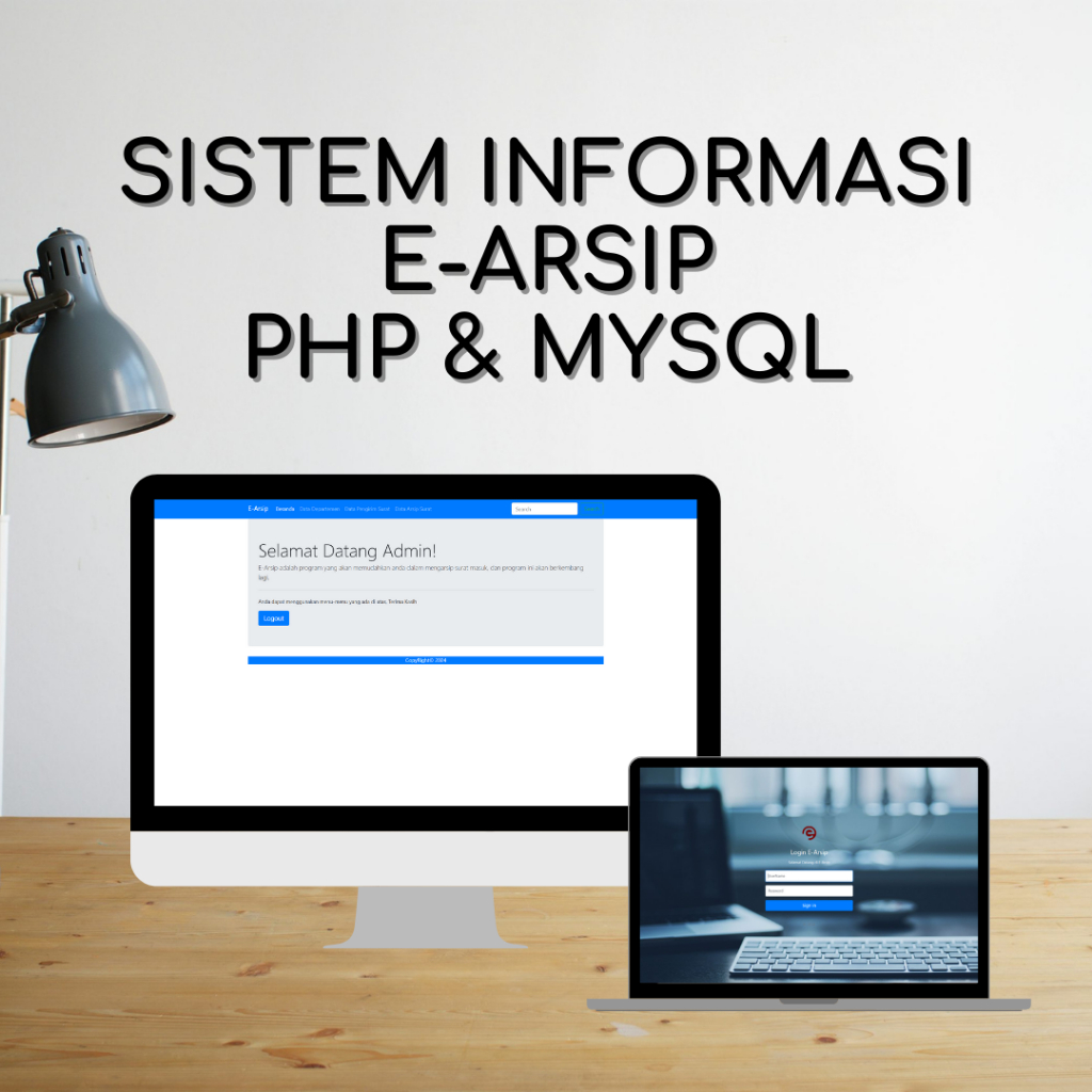Source Code Aplikasi Arsip Surat Digital - PHP Native & MySQL