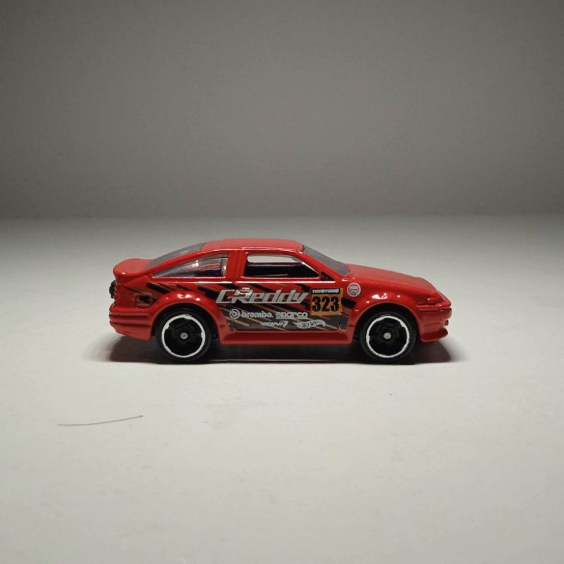 Hotwheels Toyota AE86 Corolla Red Merah Loose