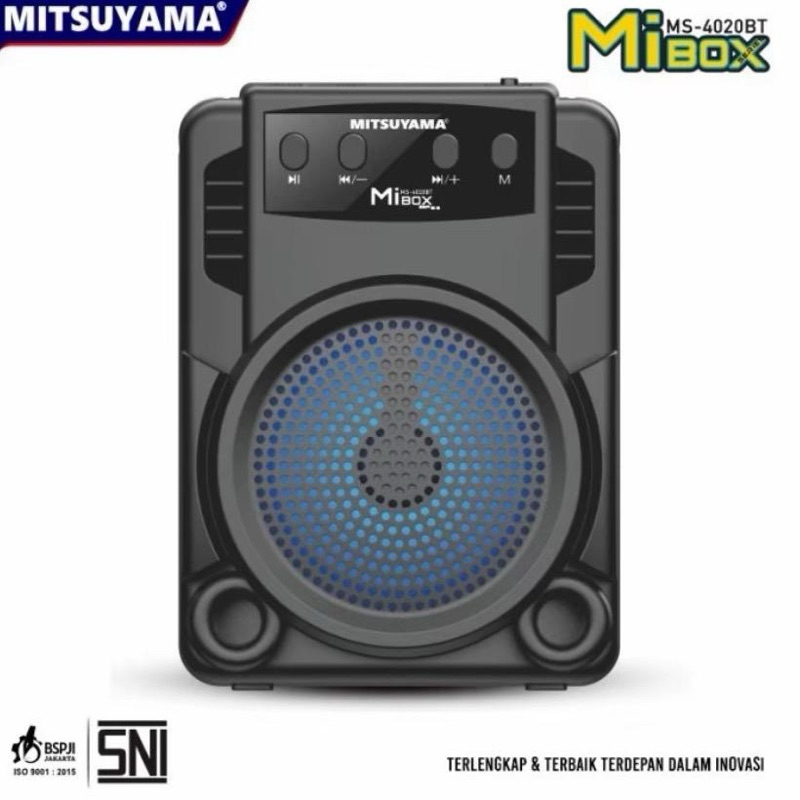 Speaker Mini Bluetooth Radio Mp3 Mibox Mitsuyama