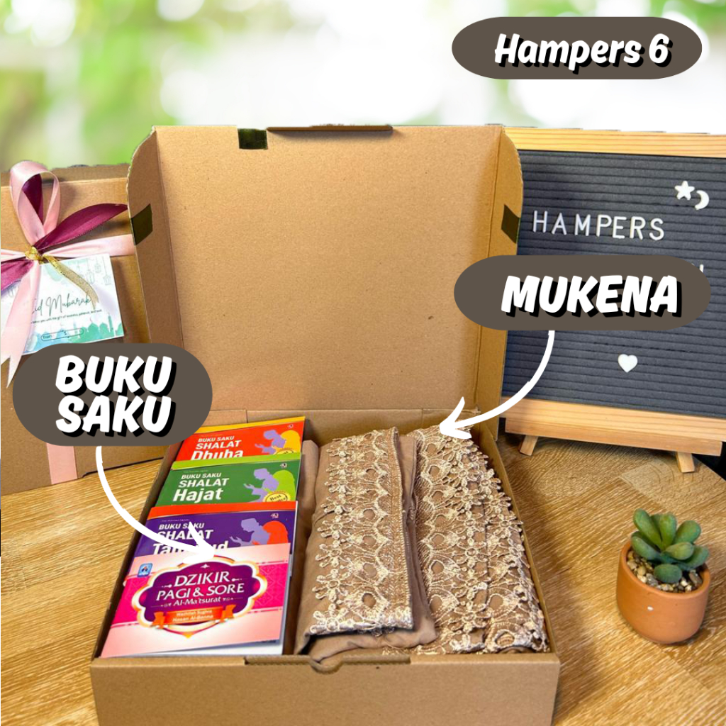 Hampers Mukena Dewasa Kado Mukena Kado Alquran Kado Ulang Tahun Mukena Gift Box
