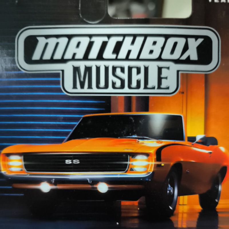 Matchbox - 1969 Camaro SS 396 Convertible Matchbox Muscle Series 04/06