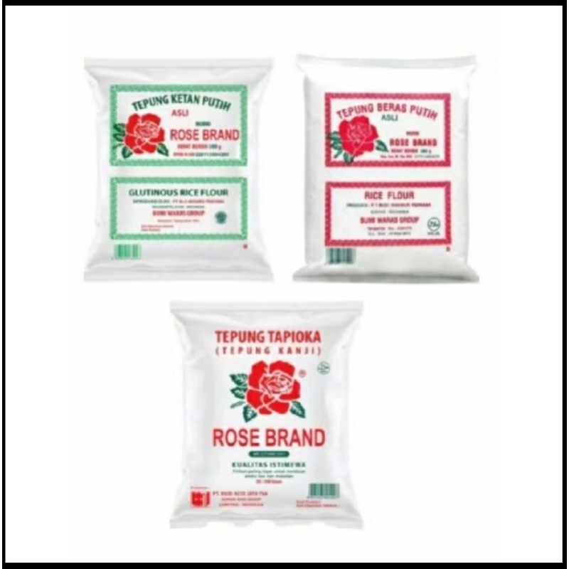 

MURAH Aneka Tepung Rose Brand 500gr