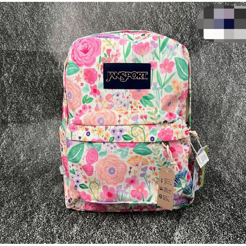 TAS JANSPORT FLORA PINK