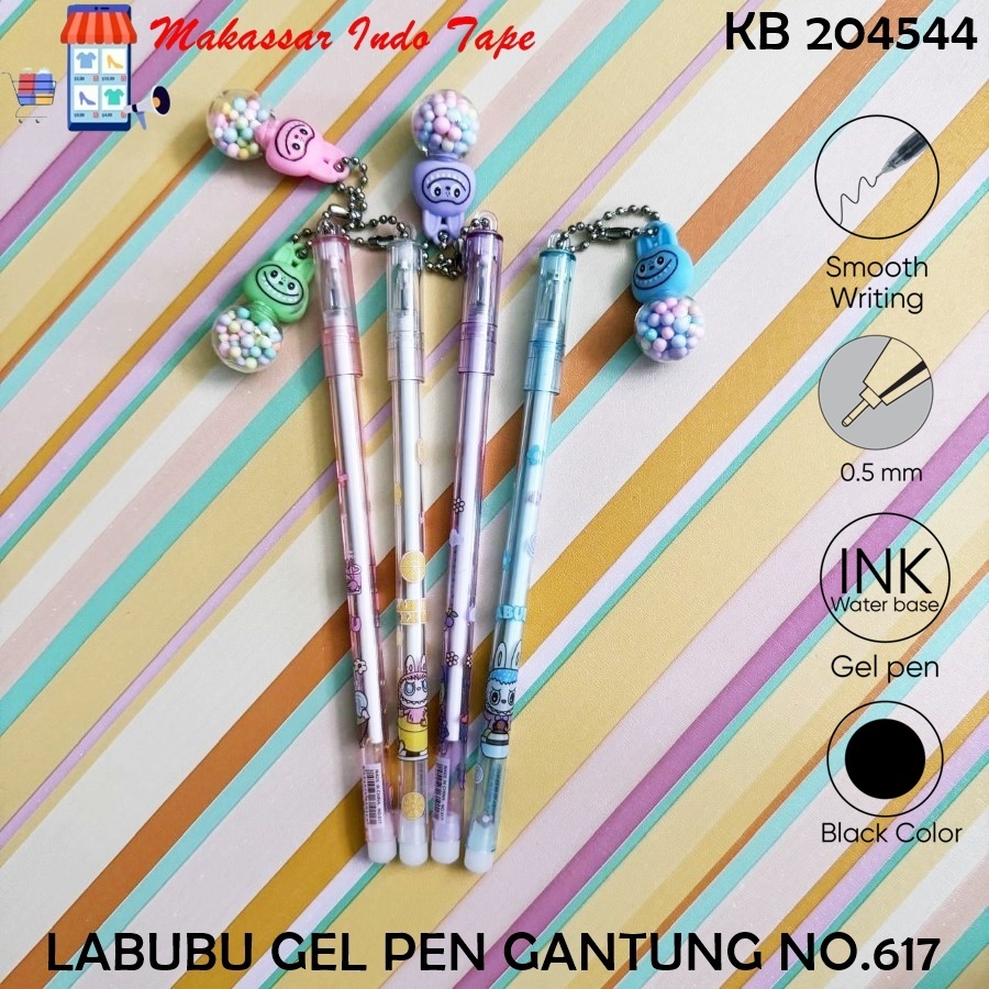 

[PCS] KUROMI LABUBU GEL PEN GANTUNGAN LUCU UNIK 2307 9121 875 876 9193 CAPYBARA