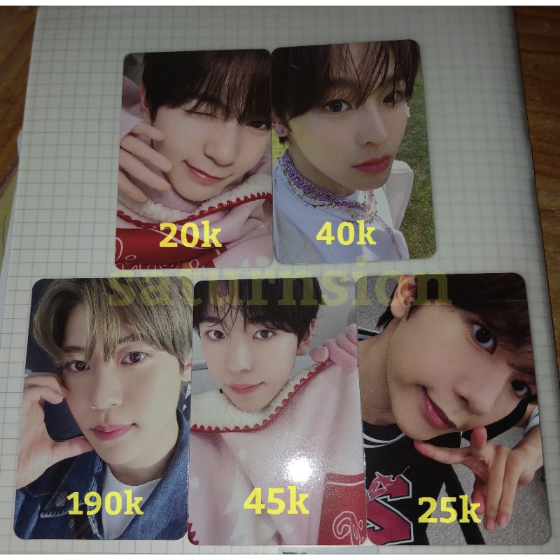 pc md album pink christmas nct wish (BACA DESKRIPSI)