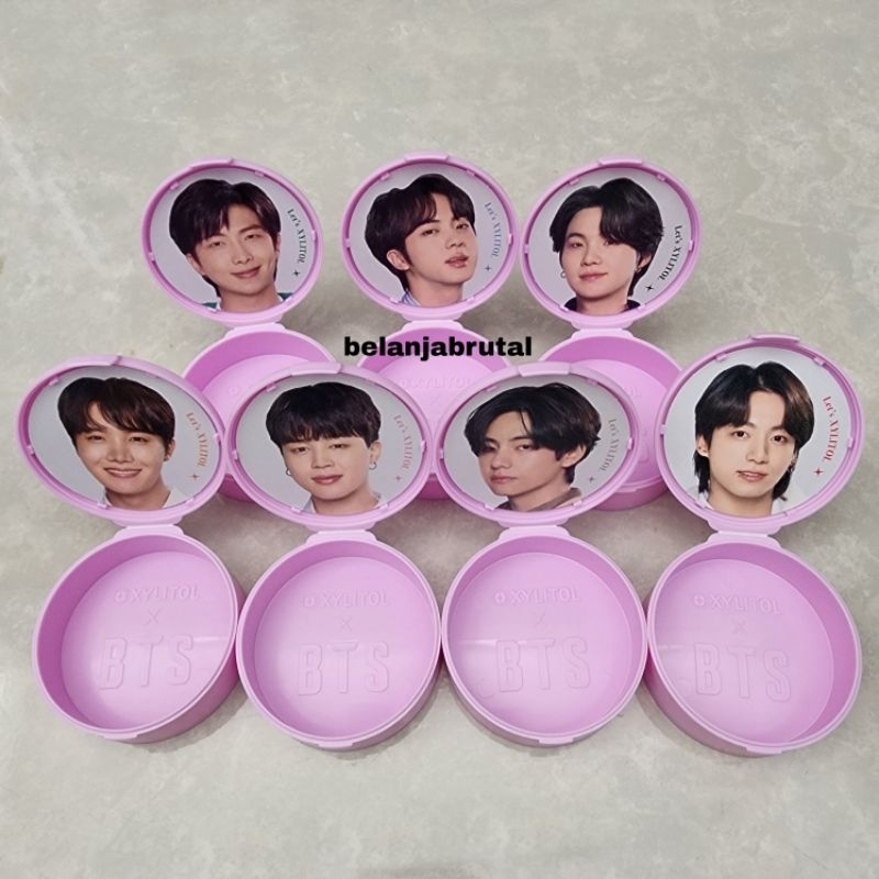 OFFICIAL Lotte Xylitol x BTS Gum Case Limited Edition