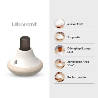Ultransmit Diffuser Aromaterapi Ultrasonic Waterless