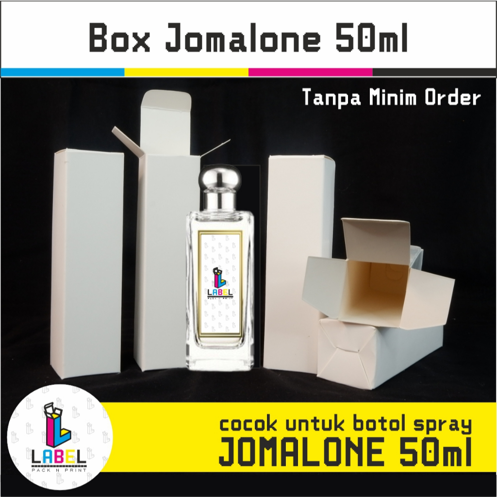 Dus Kemasan / Box Parfum Jo Malonee 50ml POLOS - Harga Grosir