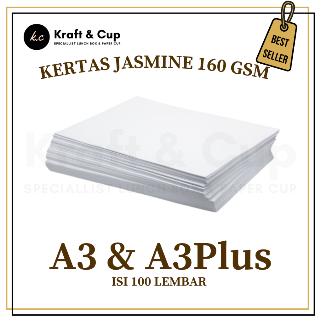 

[100 Lembar] Kertas Jasmine A3 & A3Plus Kertas Undangan Jasmine Kertas Fancy Paper