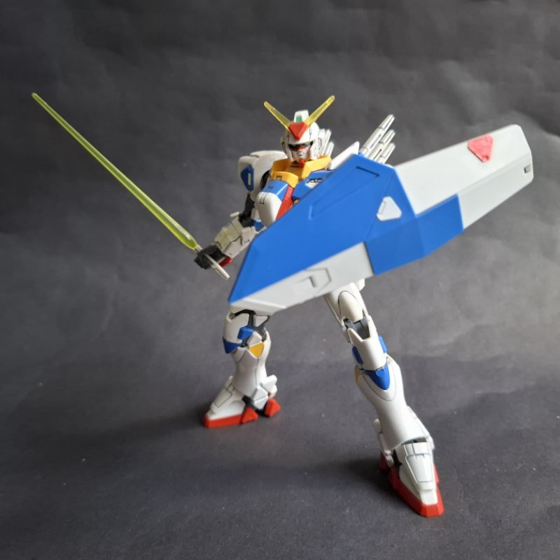 BANDAI HG 1/144 GPB-X80 Beginning Gundam (sudah panel lining + cat) detail bagus. dus mulus. part ko