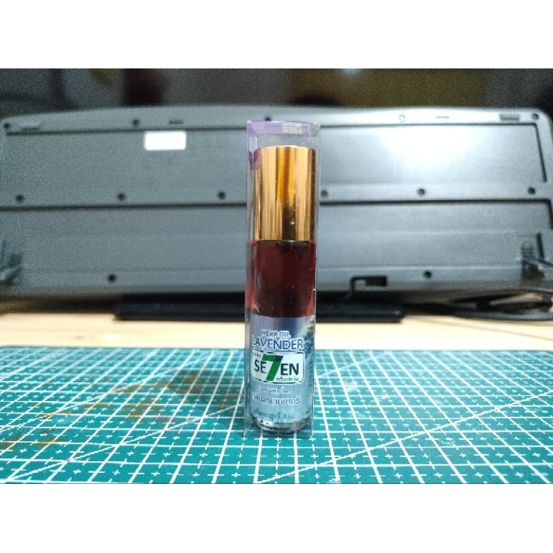 Minyak Angin Green 7 Herb Oil Balm Lavender Original Green Se7en Thailand 8ml