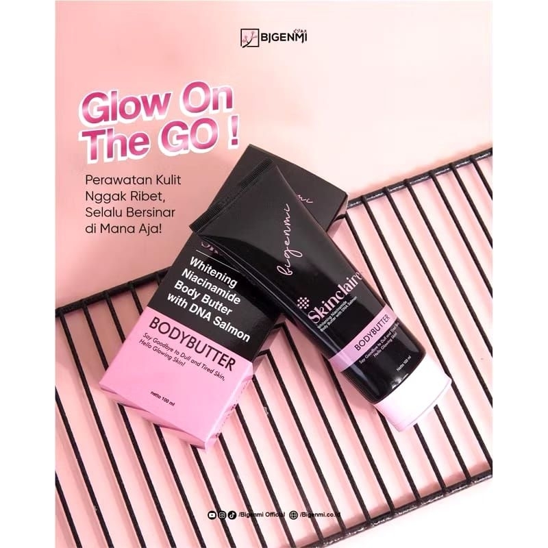 [NEW PACKAGING] Body Butter DNA Salmon Skinclaire Bigenmi Original 100%