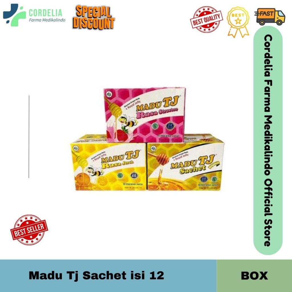 

Madu TJ Sachet 12 sachet
