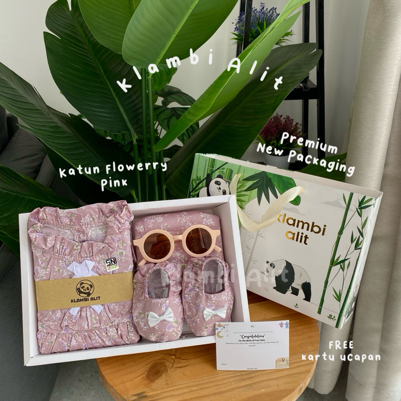 Hampers Bayi Klambi Alit / Baju Bayi / Kado Bayi / Kado Lahiran / Hampers Lahiran / Kado Anak Cewek