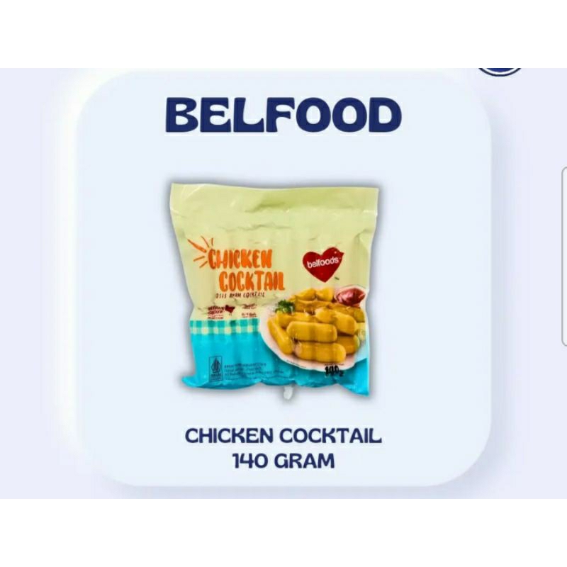 

Belfood Chicken Cocktail 140gram