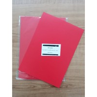 

PP Cover Mika Ukuran 210 x 297 x 0,3mm/A4 10 Pcs-Merah