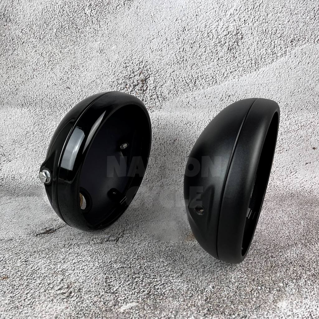 Cover Batok Pesek Lampu Daymaker 7 inch Motor Custom