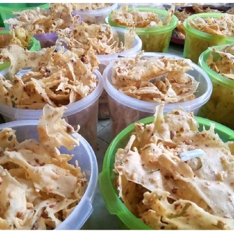 

Peyek/Rempeyek kacang renyah gurih endul