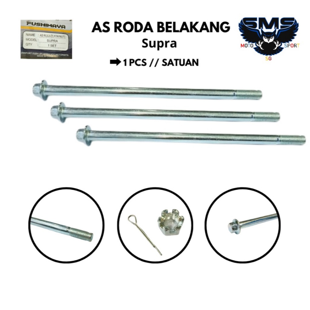 As Roda Belakang Fushimaya Supra Supra x Grand 100% Original
