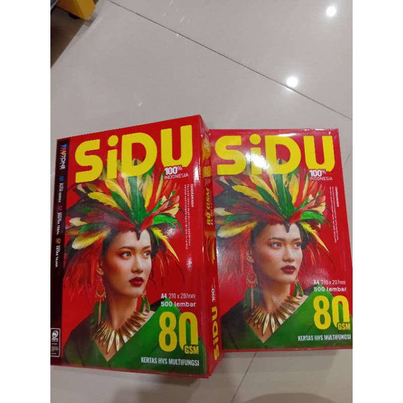 

KERTAS HVS SIDU F4 75GR