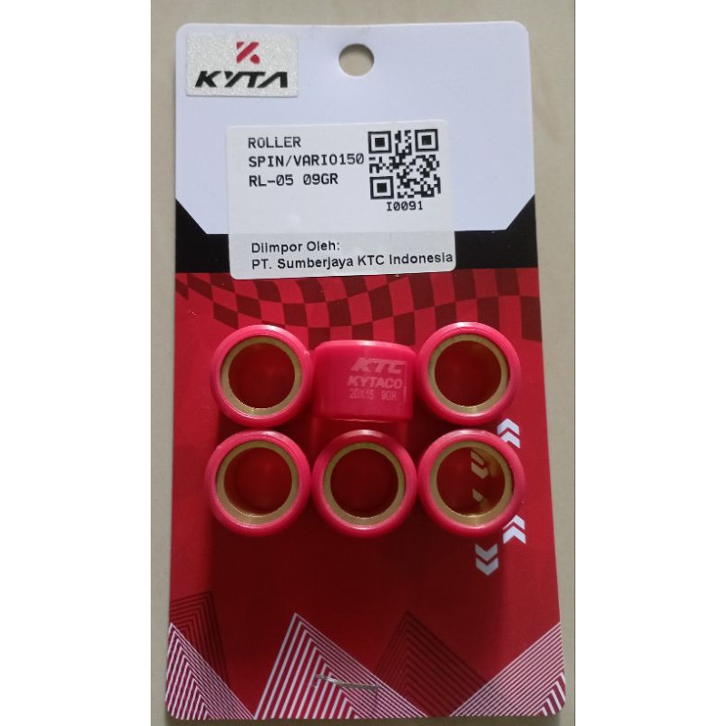 Roller 9 gram Vario150 Vario125 Spin KTC Kytaco