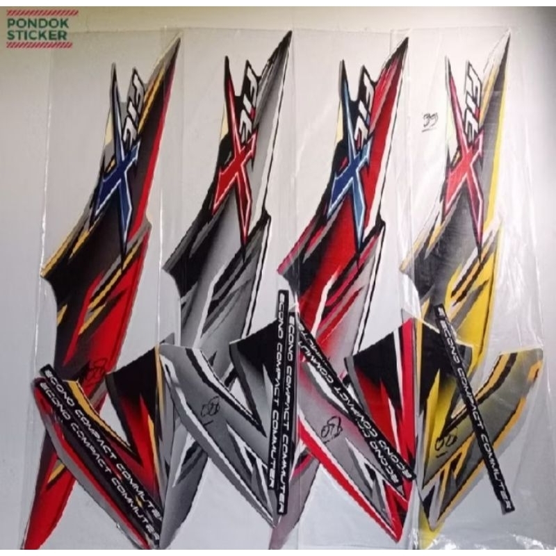 STRIPING|STIKER|LIST BODY MOTOR HONDA SUPRA FIT NEW/SUPRA FIT X TAHUN 2008