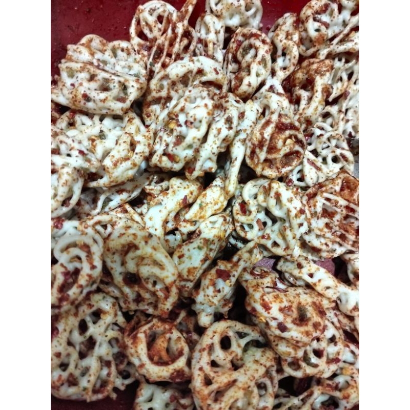 

seblak kering kerupuk rapael 500ml bervarian rasa pedas daun jeruk/pedas/origina daun jeruk