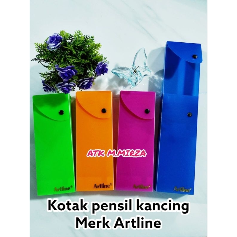 

Kotak Pensil kancing merk Artline