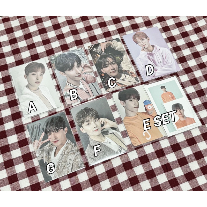 [READY] photocard pc jeonghan dk dokyeom svt seventeen fallom follower sg2020 hmv thanks heaven ld p