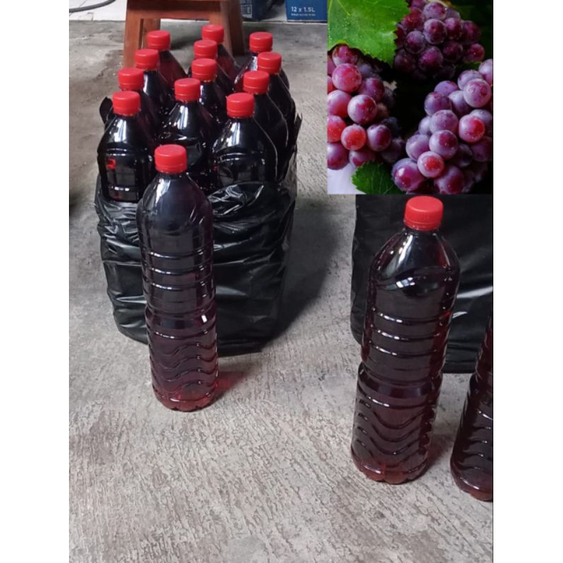 

Sirup berperisa buah anggur kemasan 1,5L