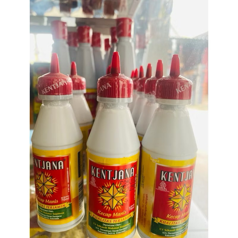 

kecap kencana ukuran 70 ml 1 lusin (12 pcs)