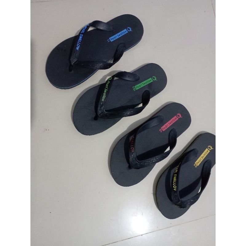 sandal pearl swallow hitam sandal japit swallow sandal jepit