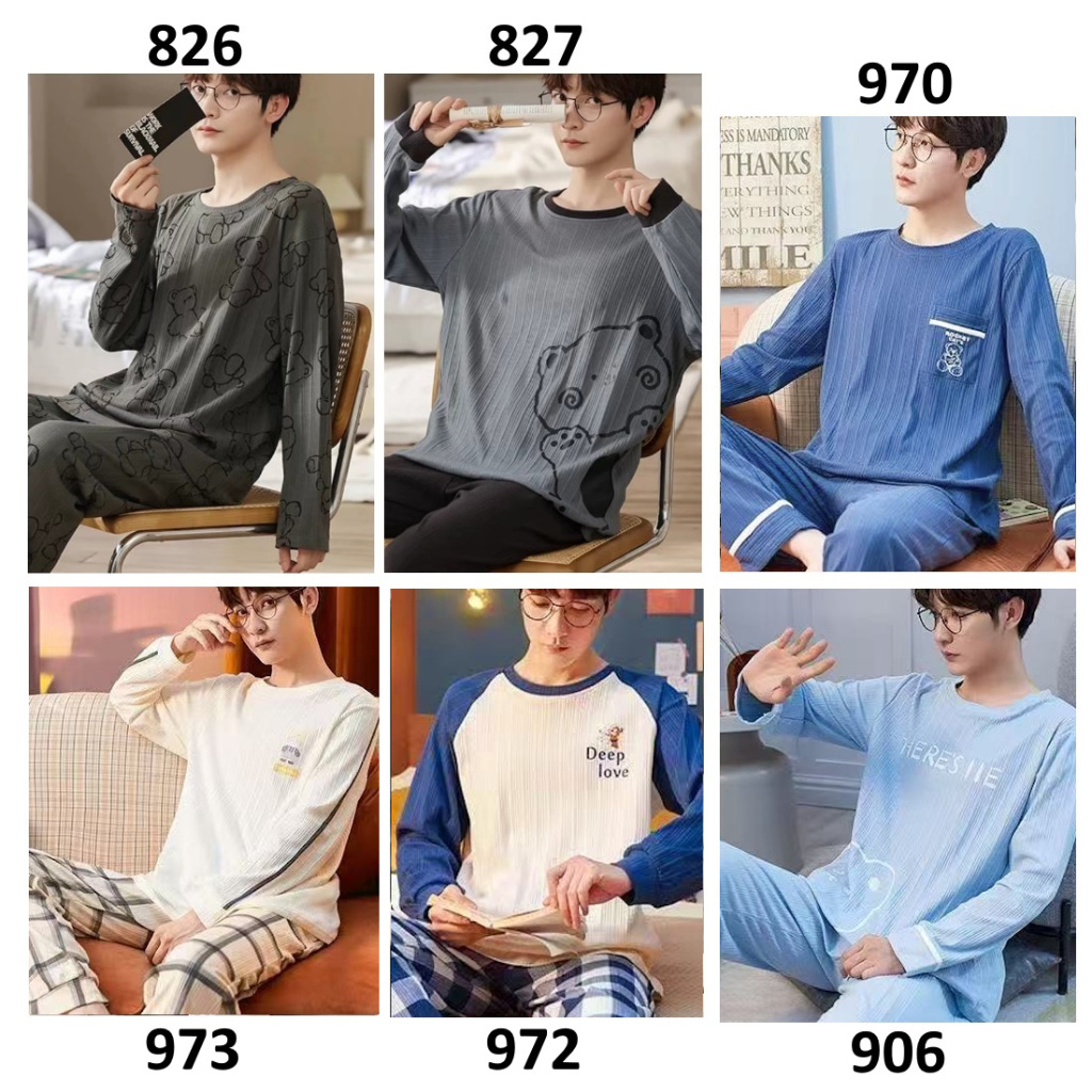 Piyama Pria Baju Tidur Pria Piyama Laki Baju Tidur Laki Dewasa Casual Fashion