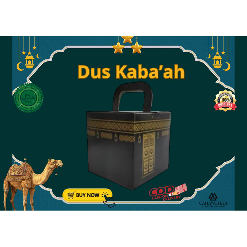 

Dus Kaba’ah Isi 50Pcs Oleh-Oleh Haji & Umroh