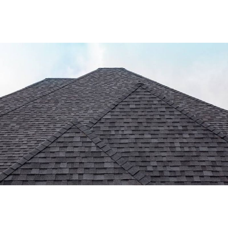 atap bitumen/genteng aspal/ terpasang